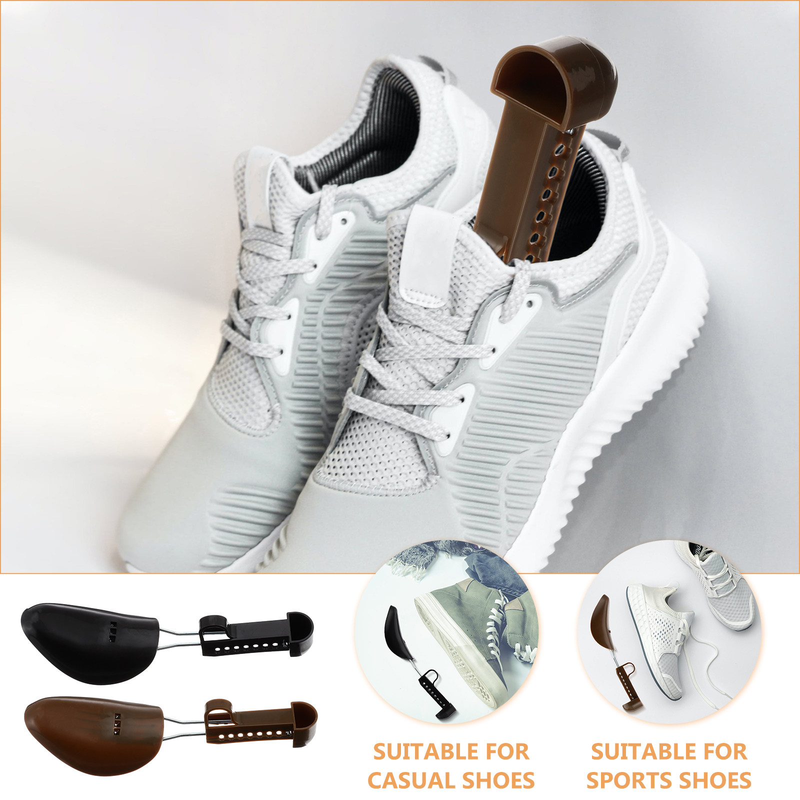 Shoe Tree - 3Pairs Adjustable Shoe Stretcher Shoe Tree