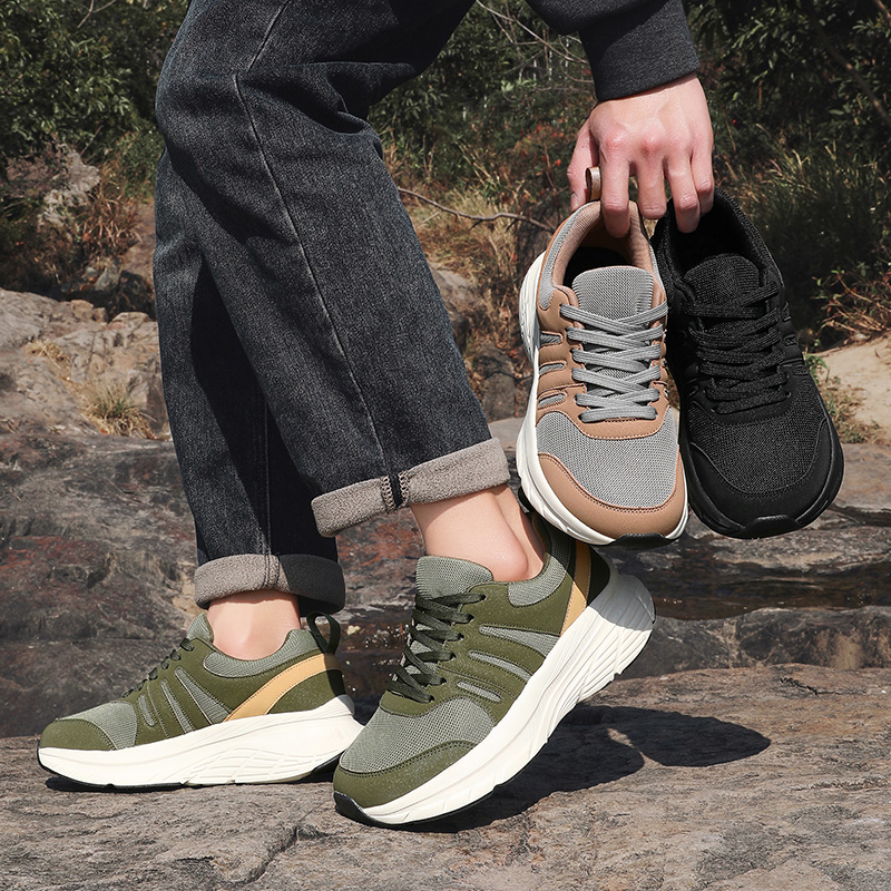 Men Wide Toe Box Sneakers Autu - Sneaker Box 评论和价格