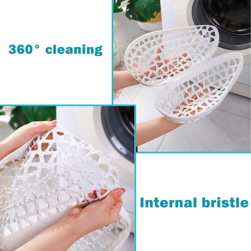 Silicone Wash Shoes Bag Washin - Shoe Cleaner 评论和价格