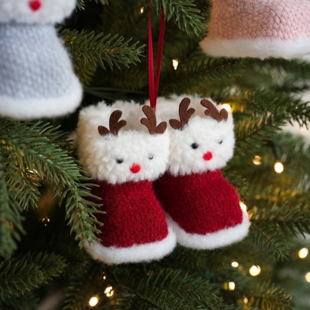 Mini Size Christmas Boots Pend - Shoe Tree 评论和价格